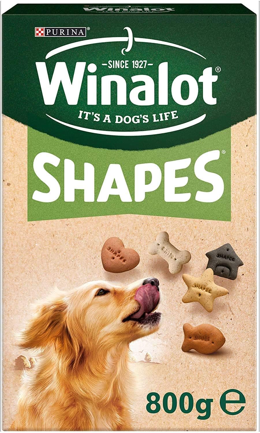 Winalot Dog Treats Shapes Dog Biscuits 800g - 15kg
