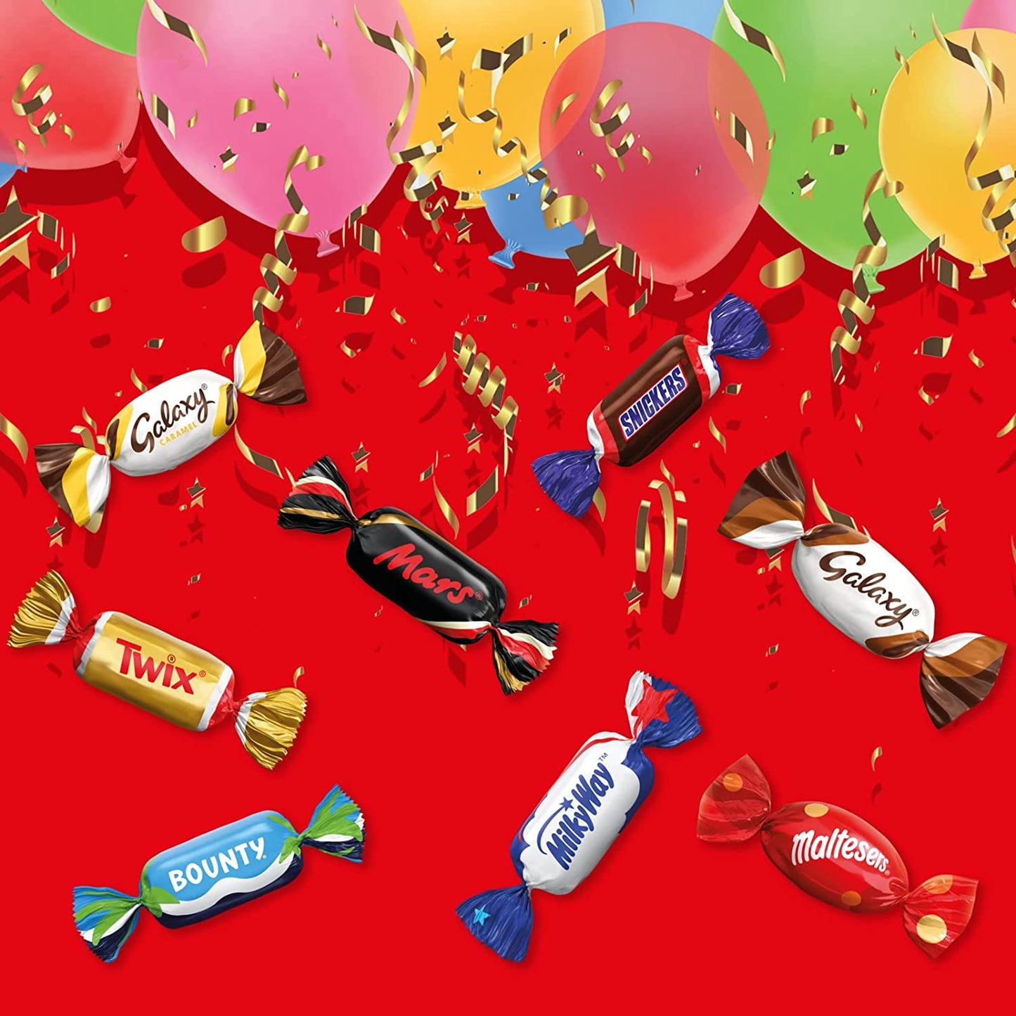 Celebrations Christmas Chocolate Sharing Pouch, 325g