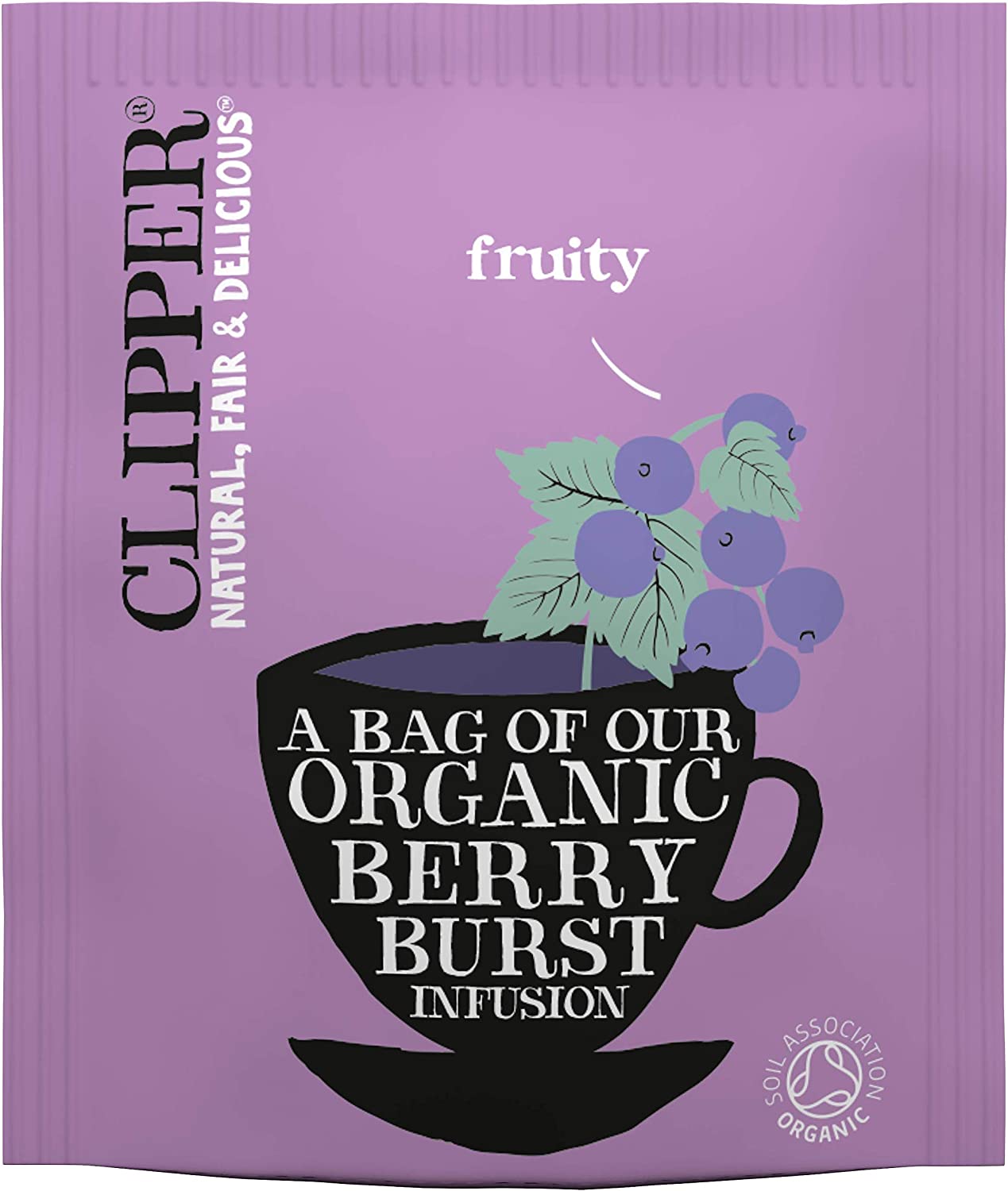 Clipper Organic Berry Burst Infusion Enveloped (250)