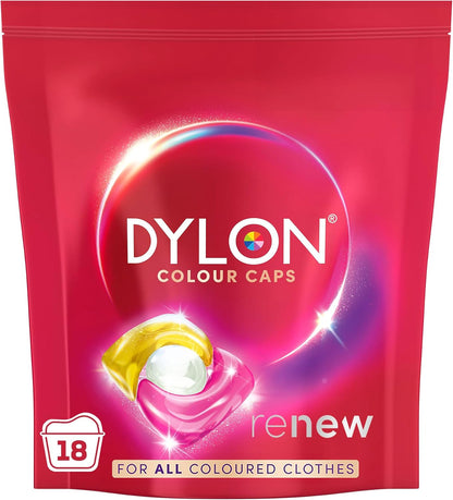 Dylon Colour Wash Caplets Renew 18s