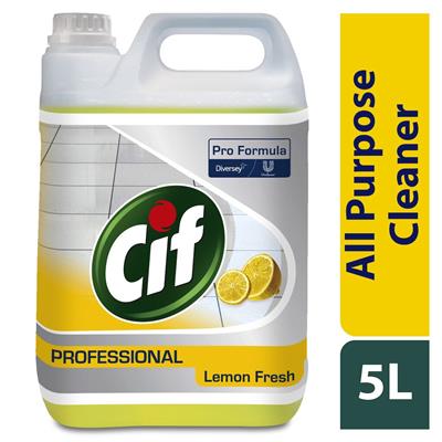 Cif Professional Lemon All Purpose Cleaner 5 Litre