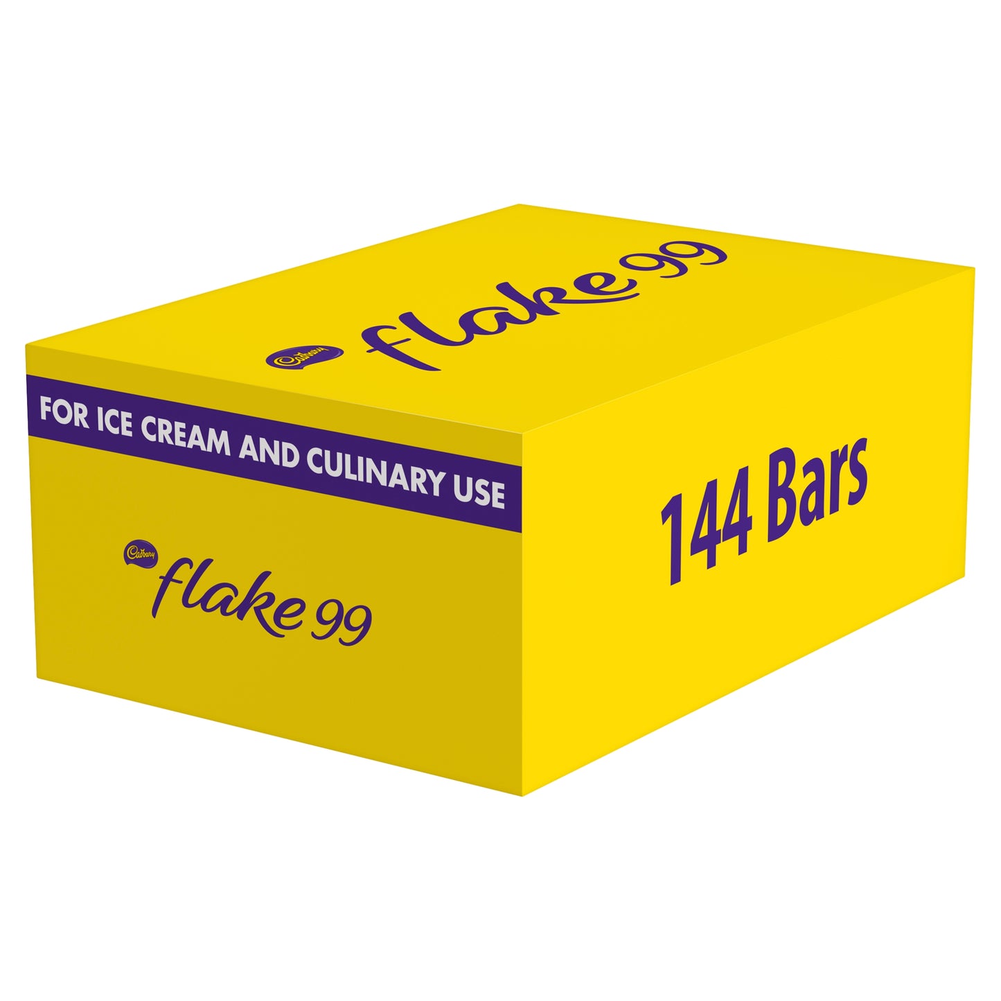 Cadbury Flake 99 Multipack Box, 144 Individual Chocolate Bars 1.4kg