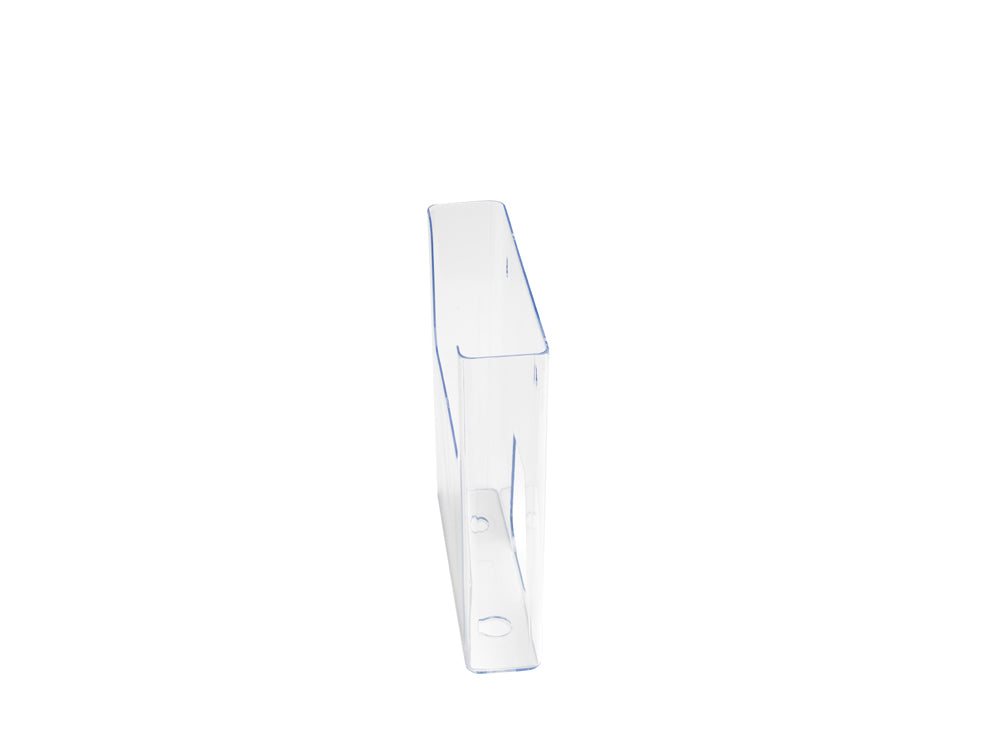 Deflecto Flat Back Literature Holder A4 Portrait Clear 76401