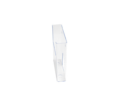 Deflecto Flat Back Literature Holder A4 Portrait Clear 76401