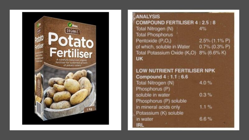 Vitax Organic Potato & Vegetable Fertiliser 1kg