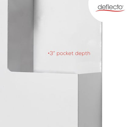 Deflecto Lockable Ballot/Suggestion Box White DE79803