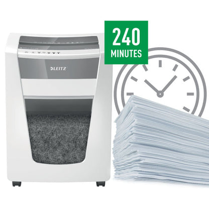 Leitz IQ Office Pro Micro Cut Shredder 30 Litre 17 Sheet White DS 80051000