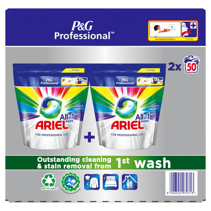 Ariel Professional Colour Protect All In 1 Pods 50's