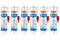 Unibond Anti-Mould Bathroom & Kitchen Sealant Translucent 6 x 274g