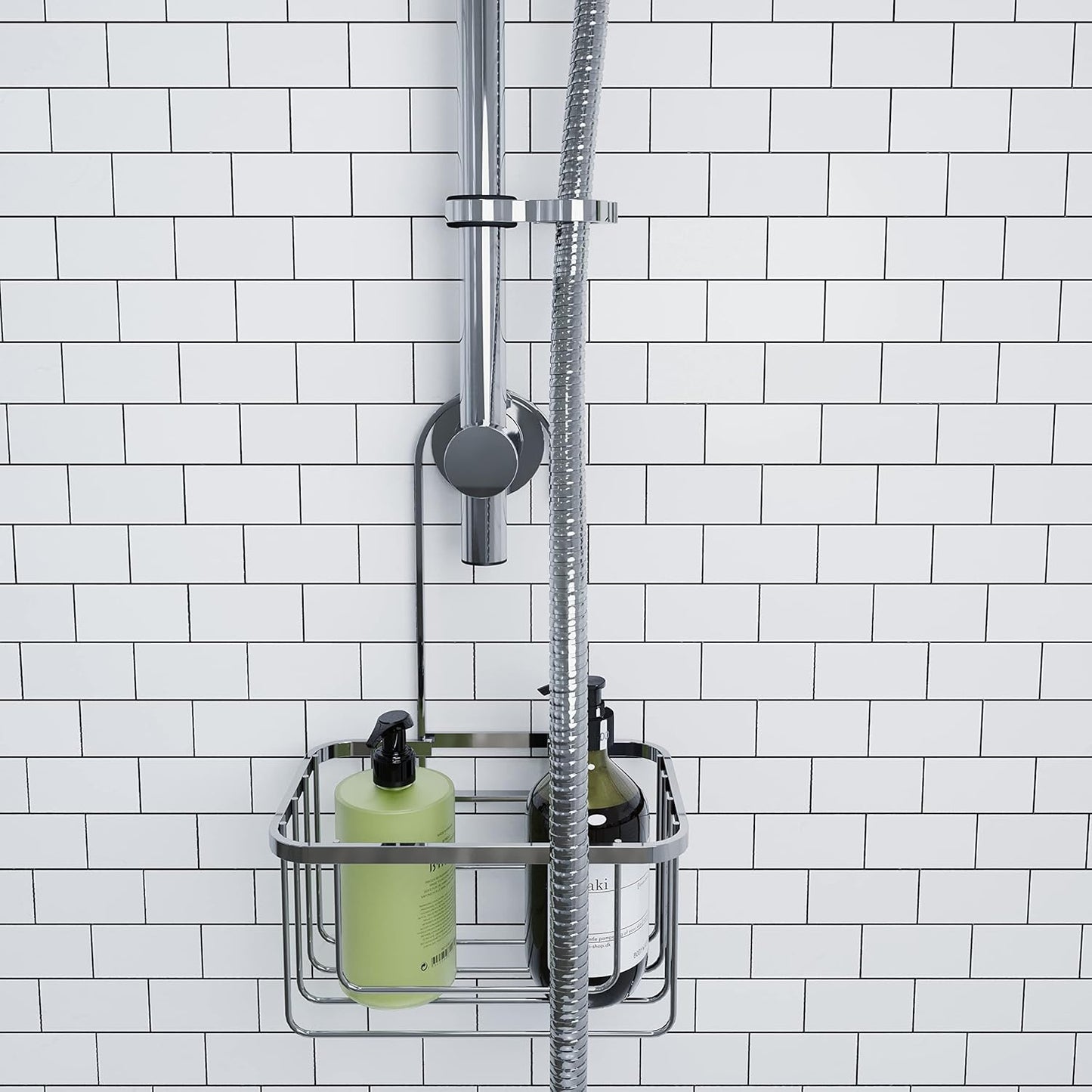 Croydex Hook Over Shower Caddy, Bathroom Storage Unit