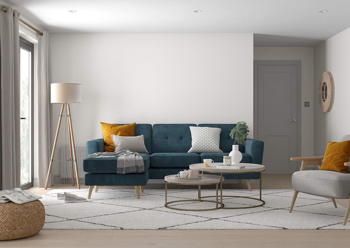 Dulux Soft Sheen Emulsion Paint For Walls And Ceilings - Pure Brilliant White 5L