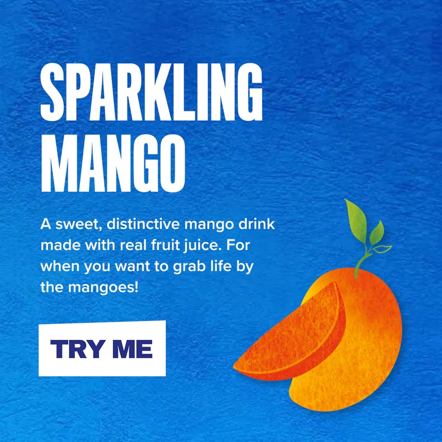 Rubicon Sparkling Mango Drink | 24 x 330ml Cans
