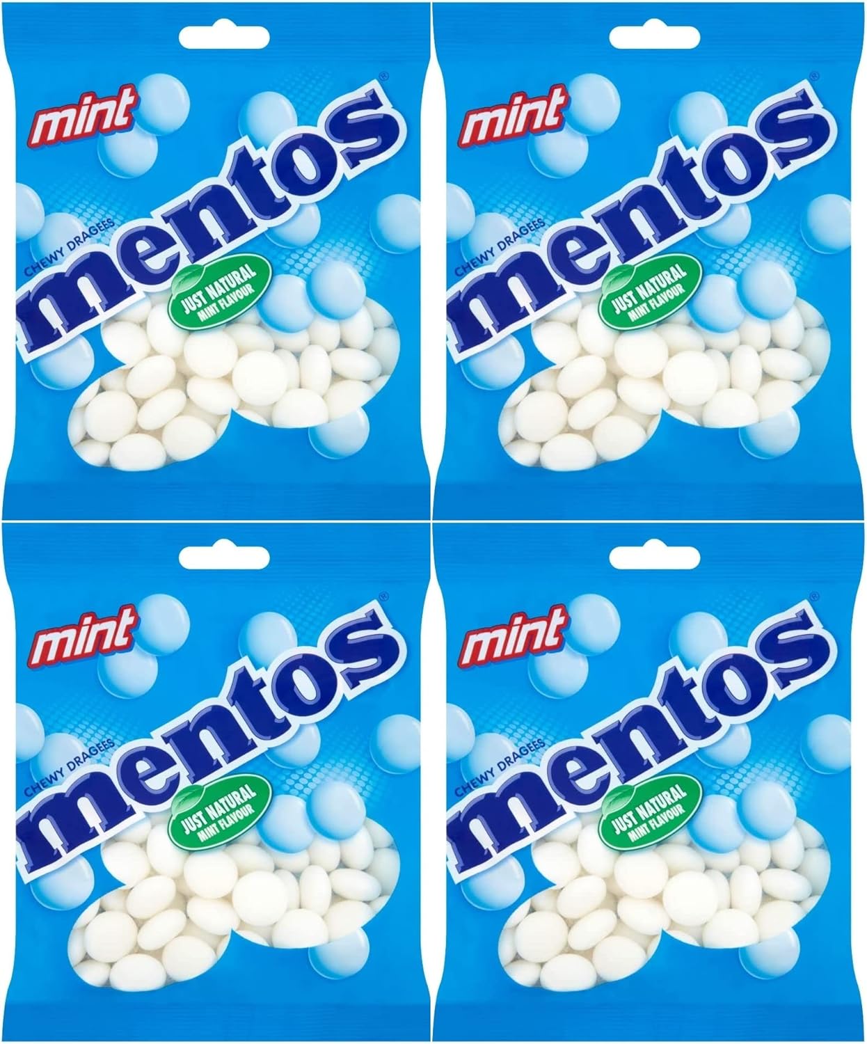 Mentos Mint Sweets Bag 150g