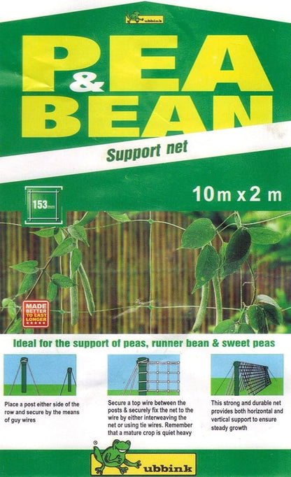 Apollo Pea And Bean Net With 153mm Mesh 10m x 2m