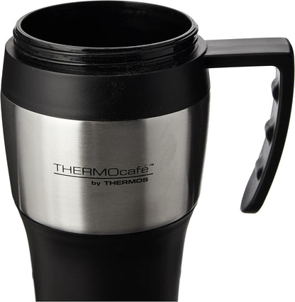 Thermos Thermocafe 2010 Steel Travel Mug, 0.4 Litre, 1 Unité