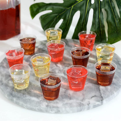 Belgravia 30ml/1oz  Plastic Shot Glasses (Pack of 100) - UK BUSINESS SUPPLIES