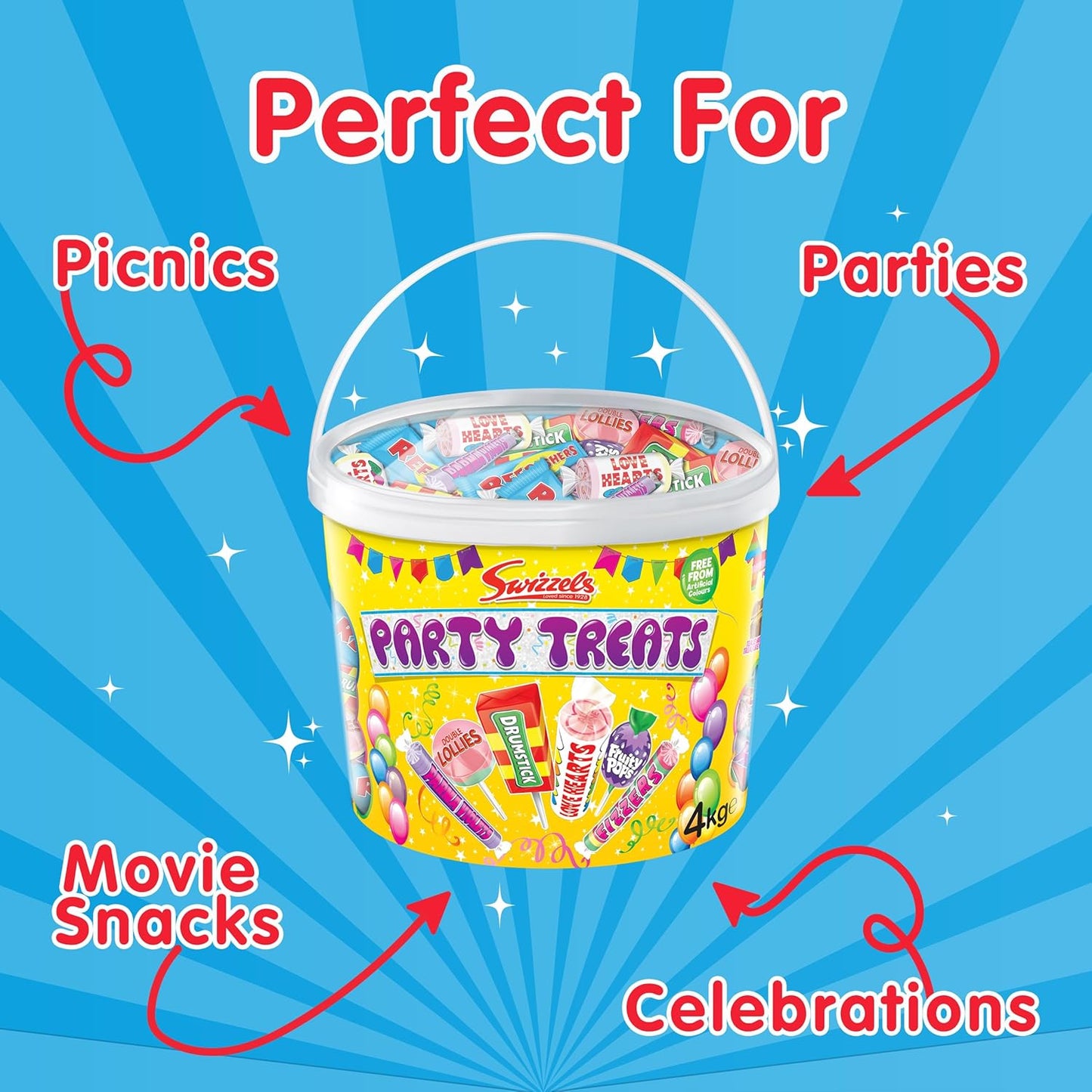 Swizzels Party Treat Gifting Tub 4kg