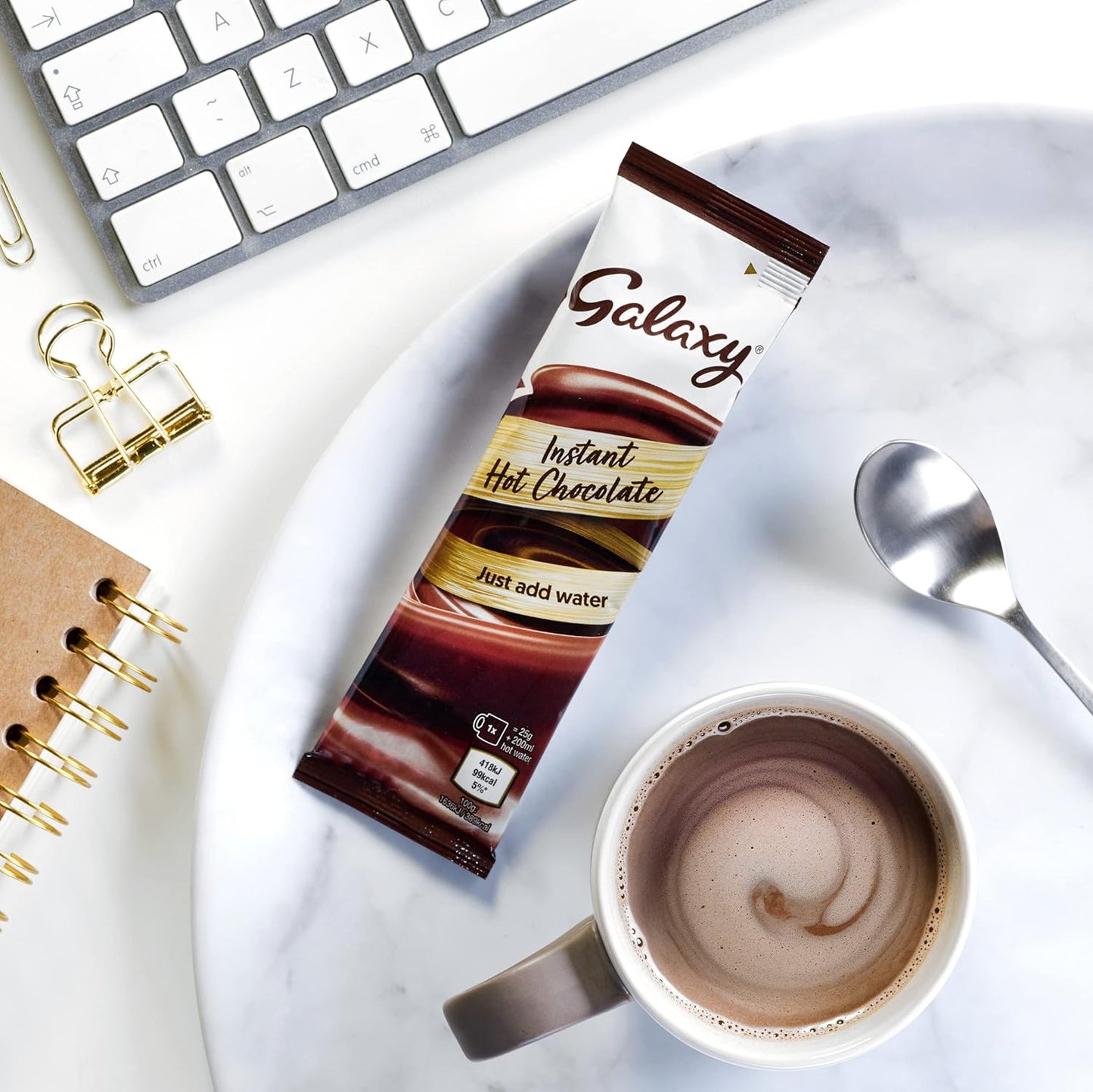 Galaxy Luxury Hot Chocolate Sachets 100's