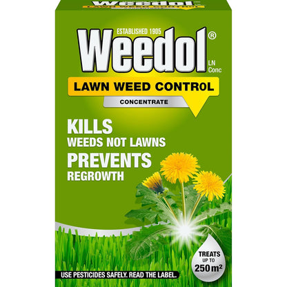 Weedol Lawn Weedkiller |  Concentrated 500ml | Kills Weeds Not Lawns