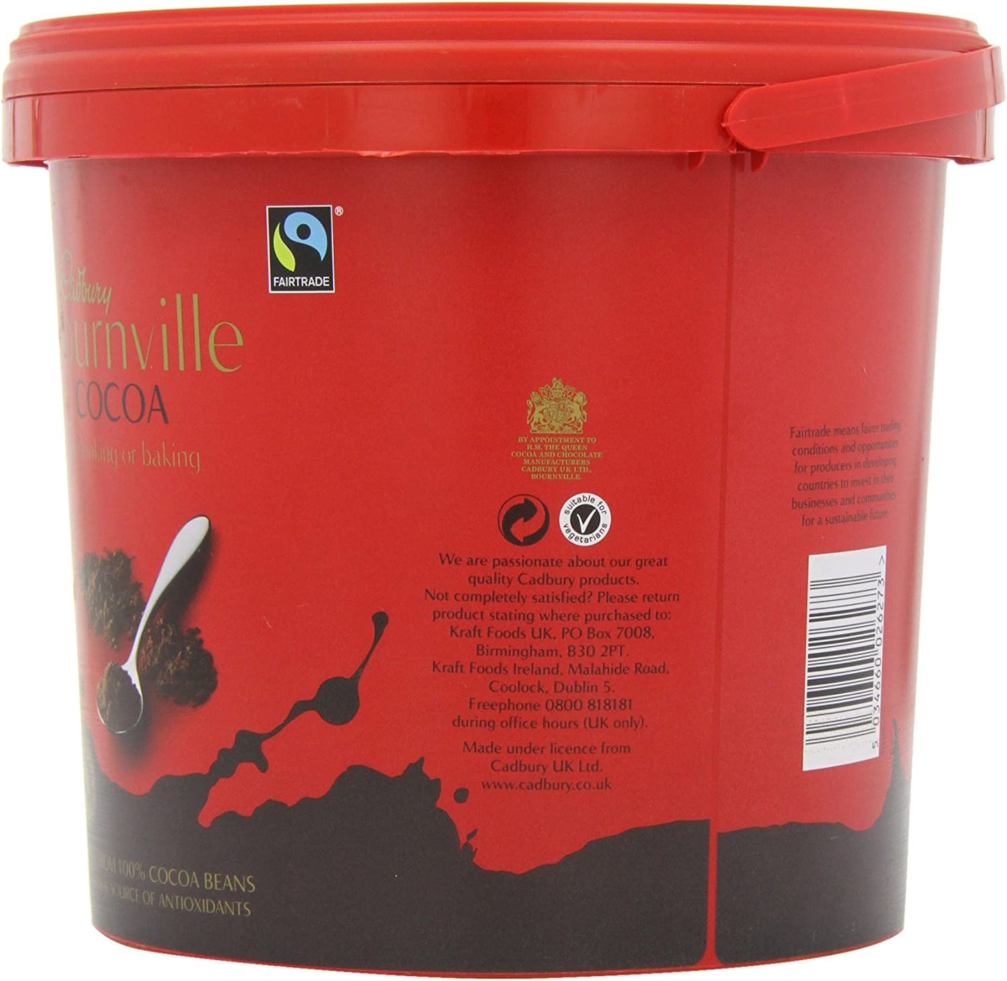 Cadbury Bournville Cocoa 1.5kg - Catering Pack/ Bulk Buy