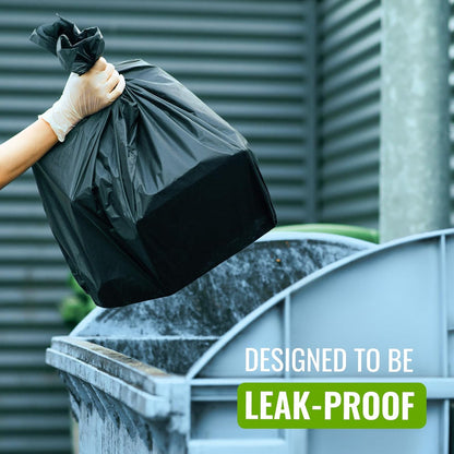 Ecobag Heavy Duty Bin Bags | Capacity 50L | 35 Microns | 1 x 50 Pack