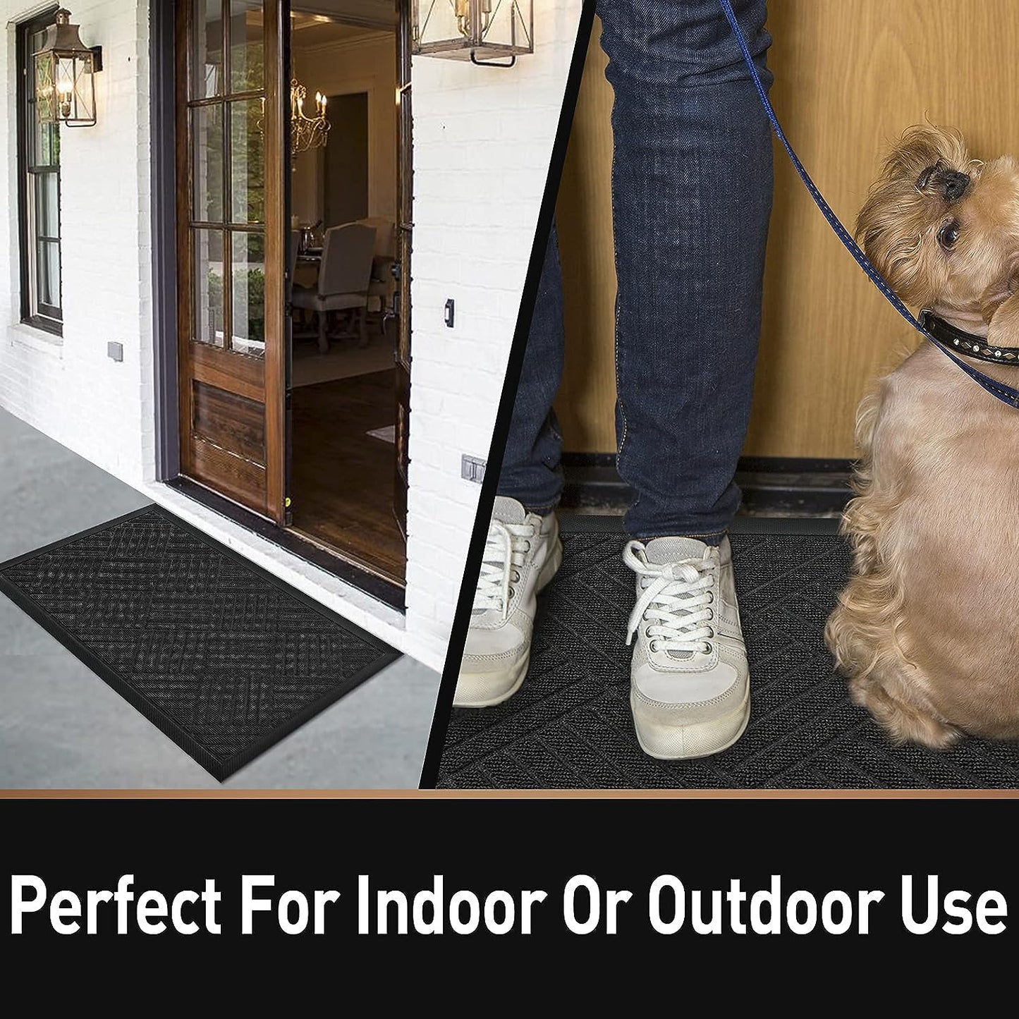 Addis Thirsk Door Mat Indoor and Outdoor, 40 x 60 cm