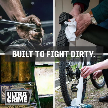 Ultragrime Garage Clean Up | XXL Wipes | Cloth Wipes | 80's