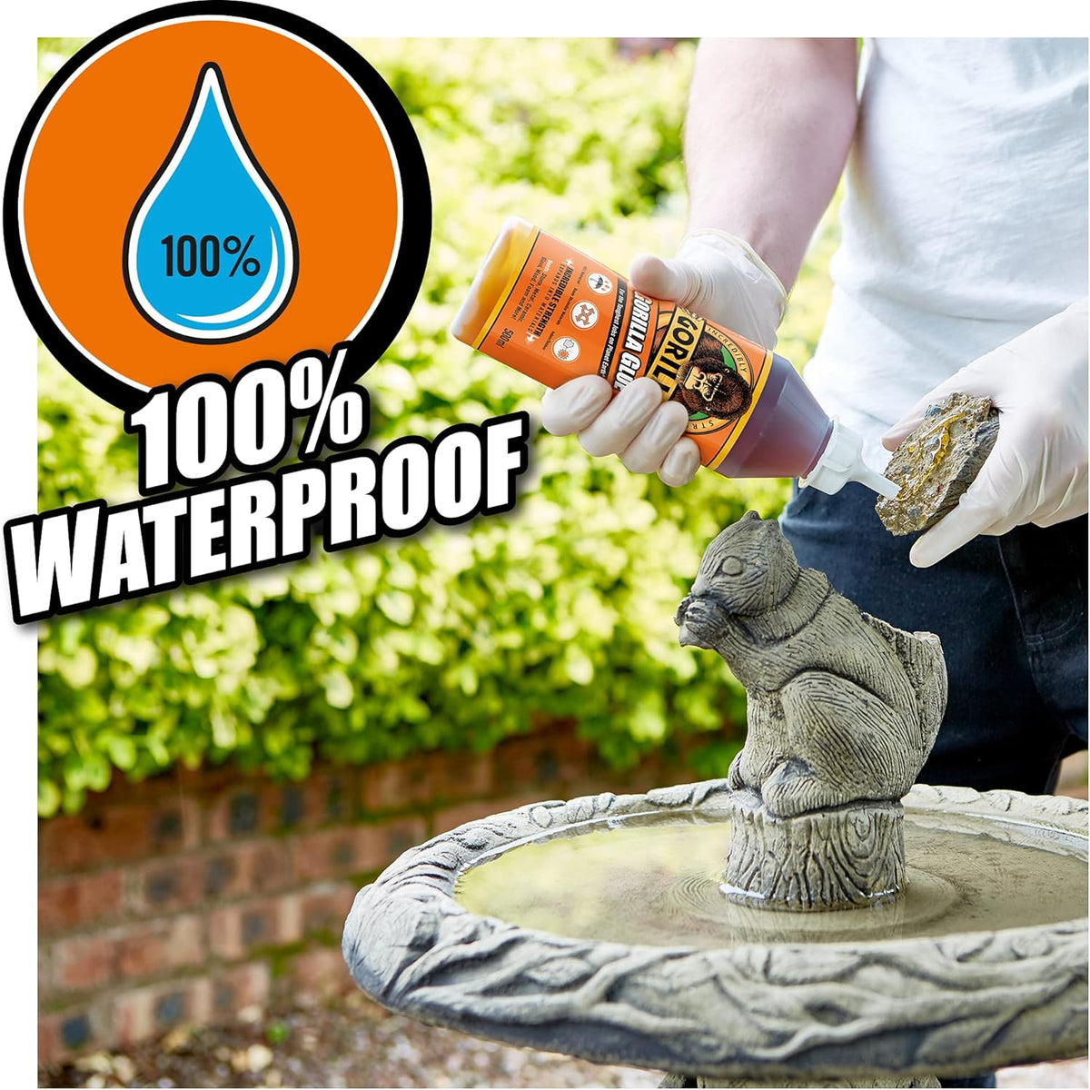 Gorilla Glue 250ml | 100% Waterproof | 1 x 250ml Bottle