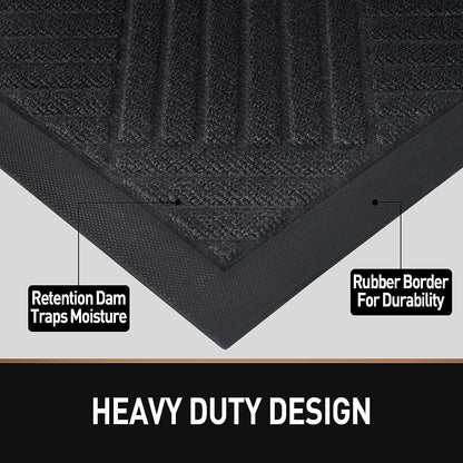 Addis Thirsk Door Mat Indoor and Outdoor, 40 x 60 cm