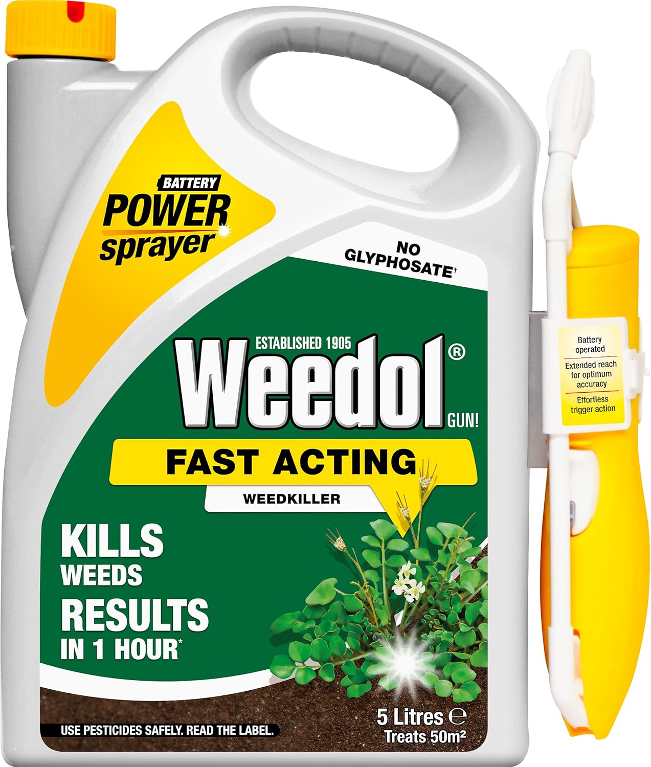 Weedol Fast Acting Power Sprayer 5 Litre | Ready to Use