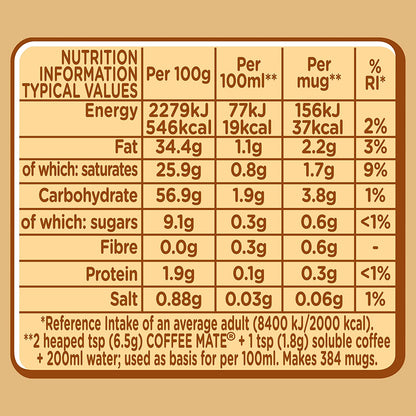Nestle Coffee-Mate Original 2.5kg