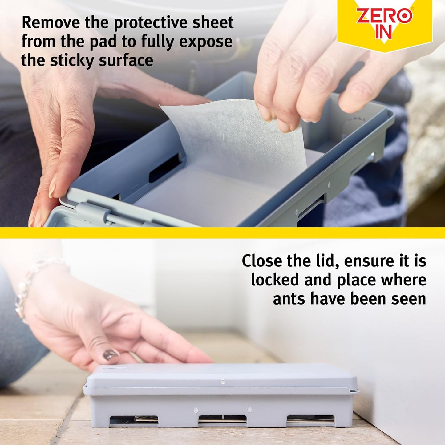 Zero In® Ant And Crawling Insect Trap Refill | 1 x  4 Pack