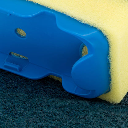 Spontex Dishmop General Purpose Refills, Pack Of 3,Yellow Spongegreen Scourer