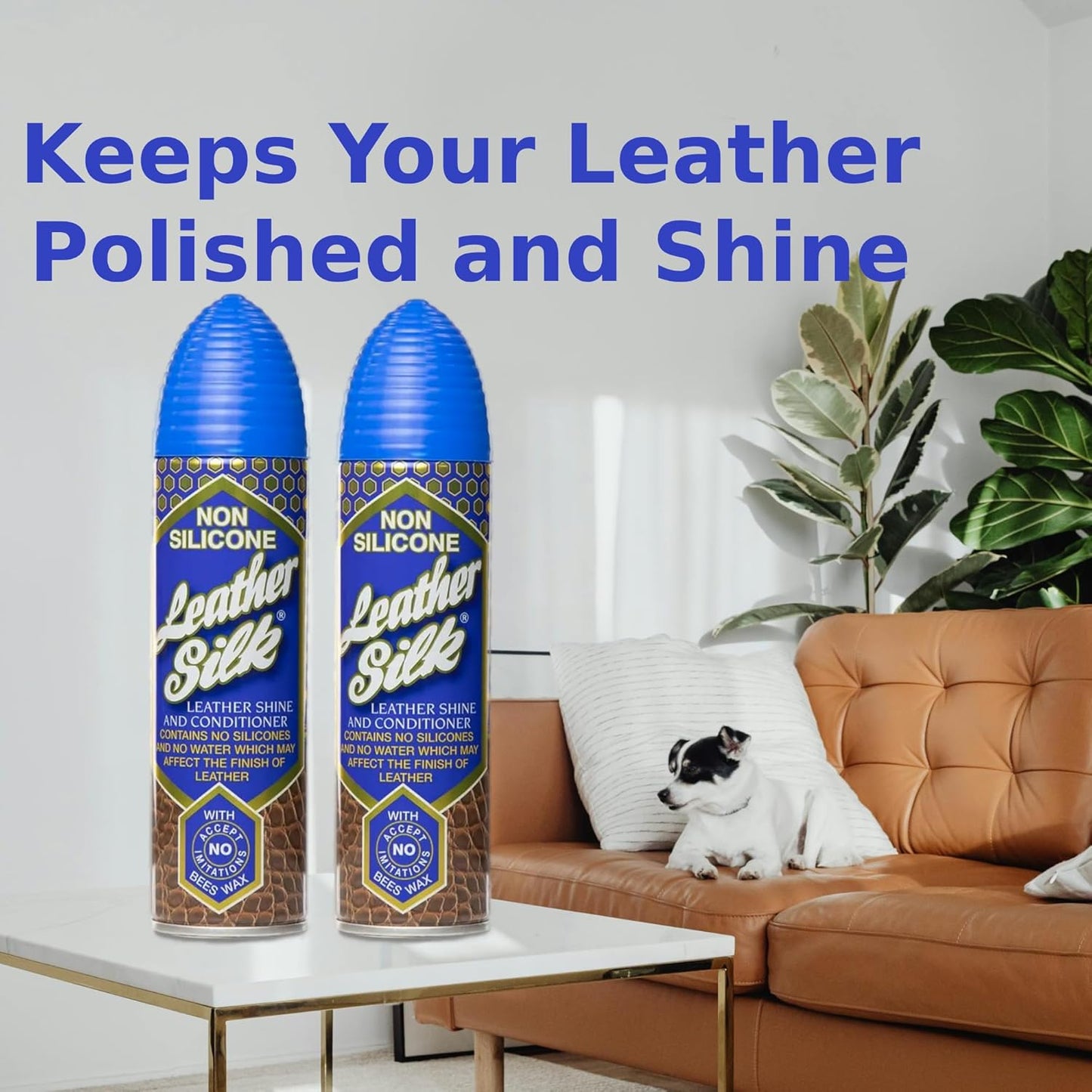 Leather Silk Non Silicone Leather Shine & Conditioner 250ml