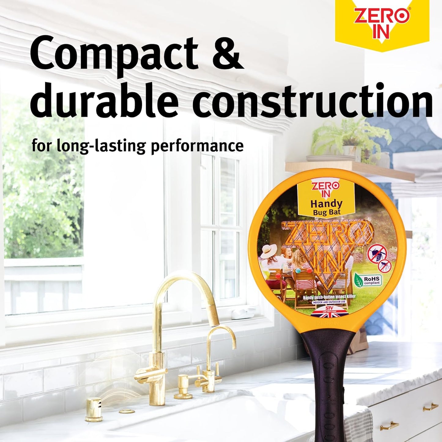 Zero In Bug Bat Battery Powered Color Assorted