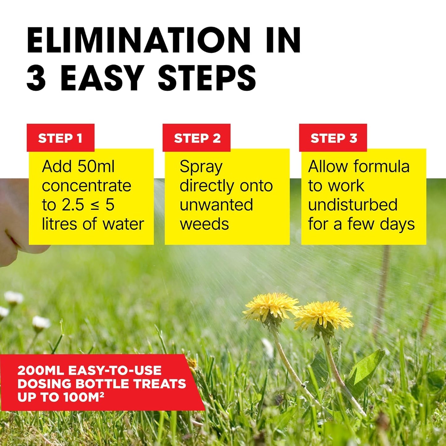 Doff Concentrated Lawn Weedkiller 200ml