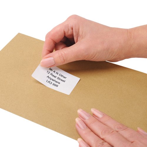 5 Star Multipurpose Labels Laser Copier Inkjet 64x34mm White (Pack of 2400) 900079