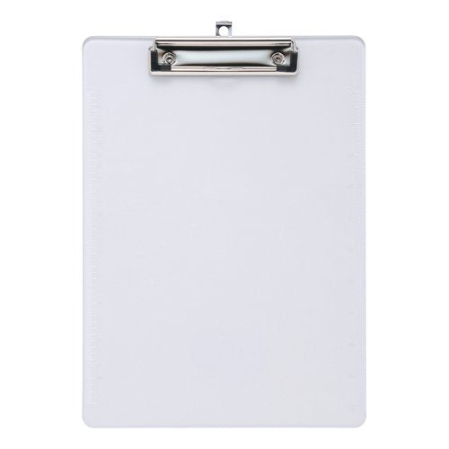 5 Star Clipboard Solid Plastic with Rounded Corners A4 Clear 913721