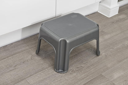 Addis Step Stool Metallic Grey