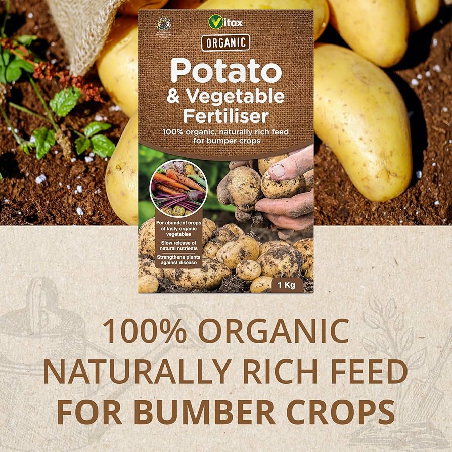 Vitax Organic Potato & Vegetable Fertiliser 1kg