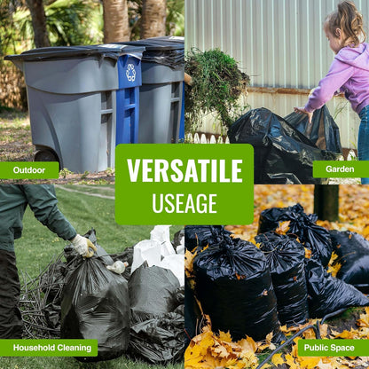 Ecobag - 10 Pack Eco-Friendly Wheelie Bin Liners - 240L