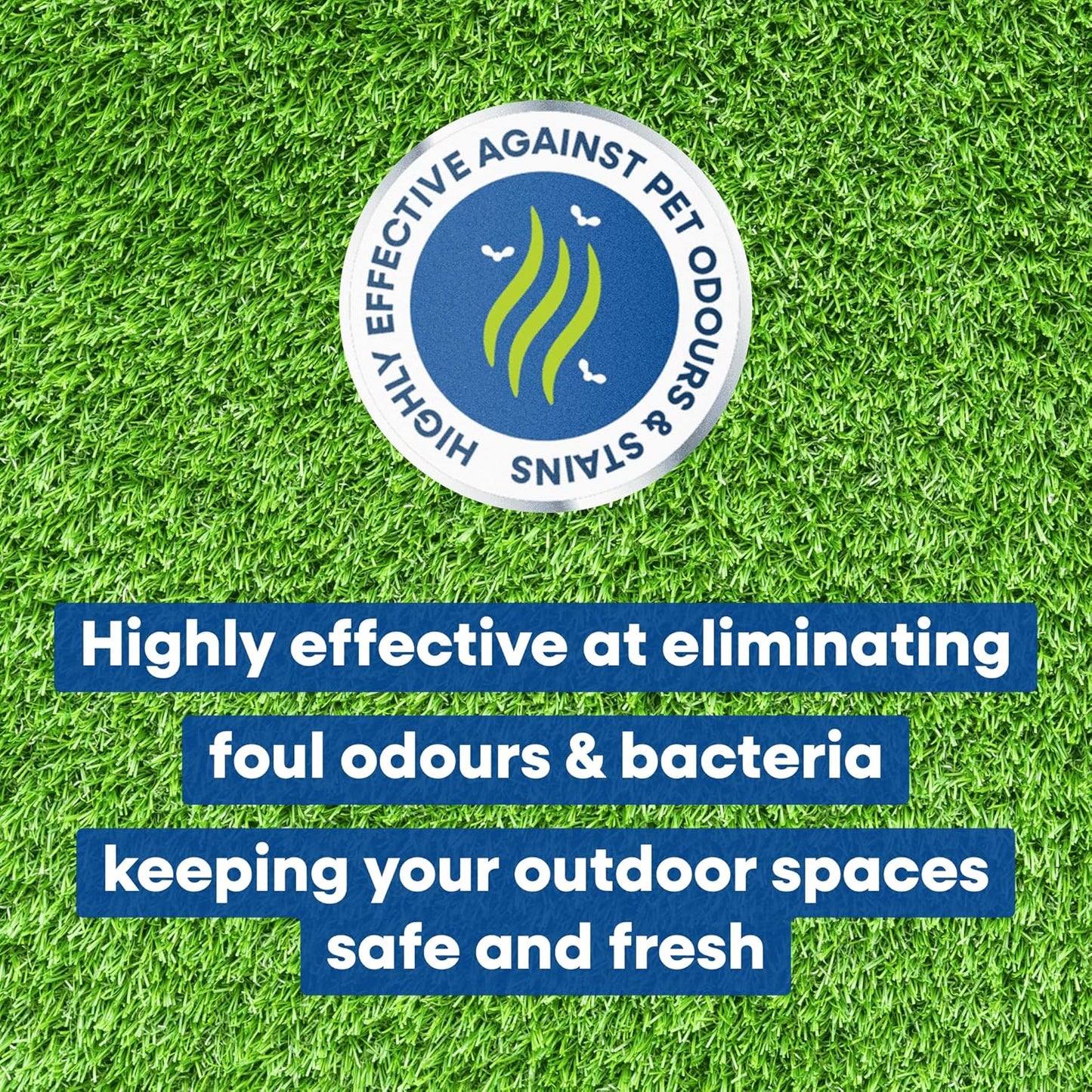 Monty Miracle Artificial Grass Cleaner | Pet Safe | Ready to Use | 1 x 5 Litre Tub