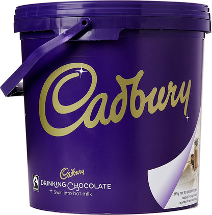 Cadbury Instant Drinking Chocolate 5kg Add Milk, Fairtrade.