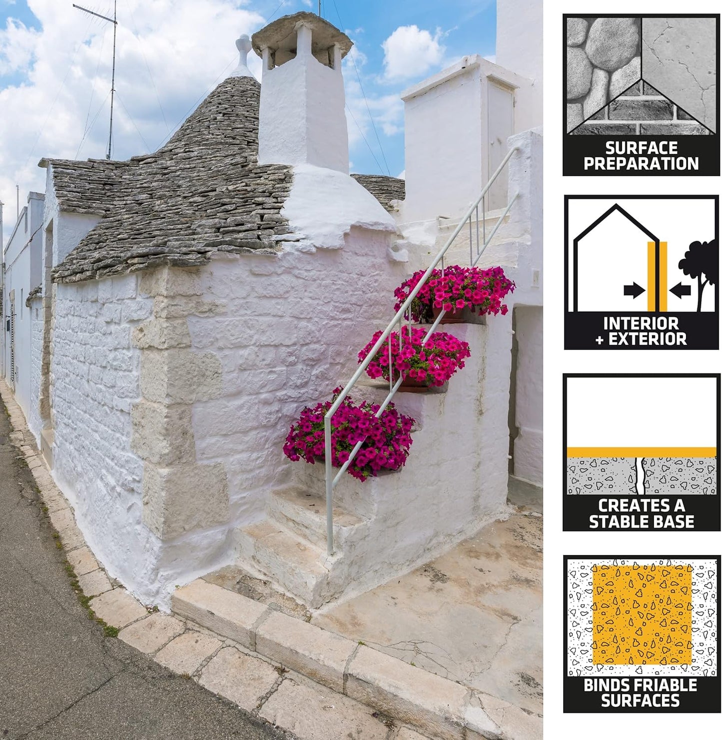 Everbuild 406 Quick Drying Stabilising Solution – Clear – 5 Litre , Pack Of 1