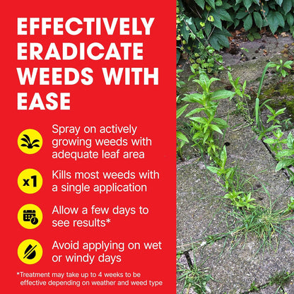 Doff NEW Ultra Weedkiller | Glyphosate Free | 1 Litre Trigger Spray