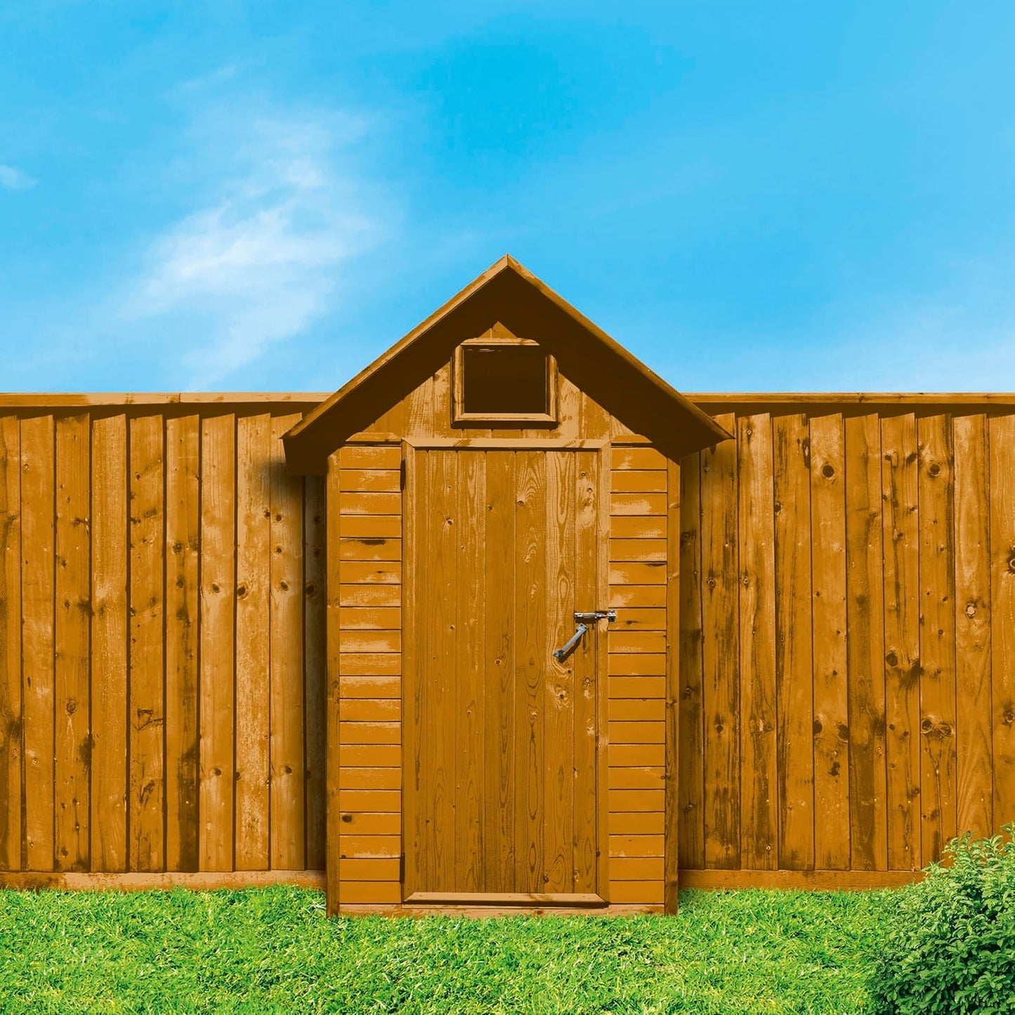 Ronseal One Coat Shed and Fence Protector Harvest Gold 5 litres