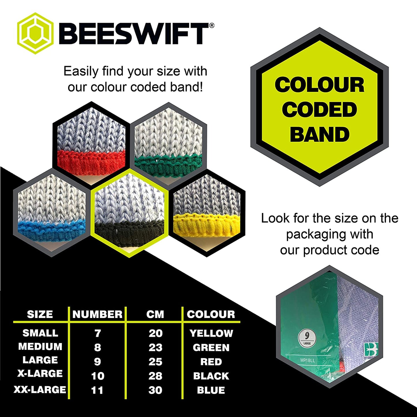 Beeswift MP1BL Multi Purpose Latex Gloves All Sizes {10 Pack} - UK BUSINESS SUPPLIES