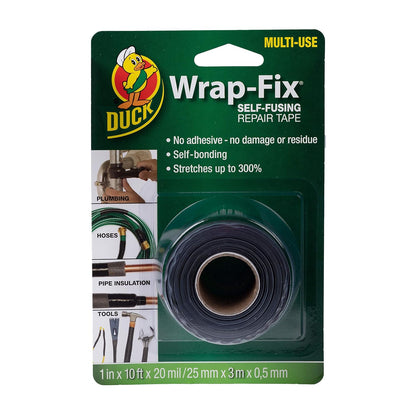 Duck Tape Wrap-Fix Self-Fusing Repair Tape | Self Bonding Tape 25mm x 3m