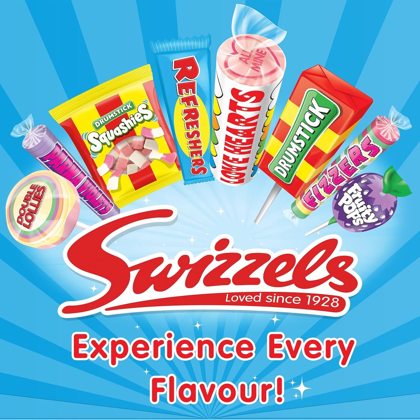 Swizzels Party Treats Large Sweets Tub A Large Assortment of Delicious and Fruity Sweets Lollies Perfect for Parties | 3 Pack Bundle