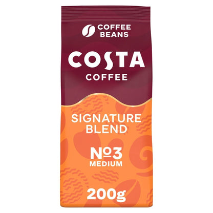 Costa Signature Blend Coffee Beans 200G